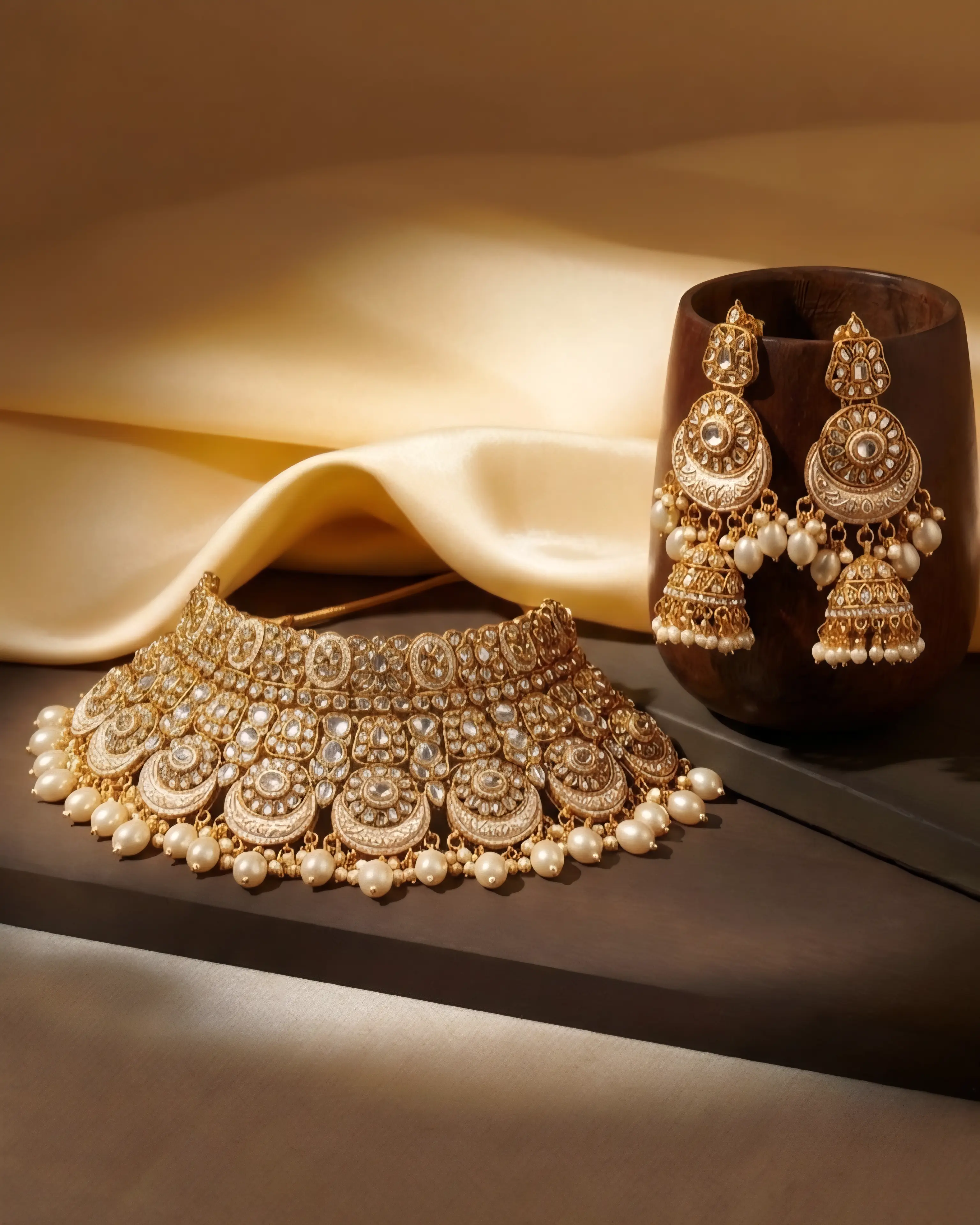 Kundan Jewellery Set